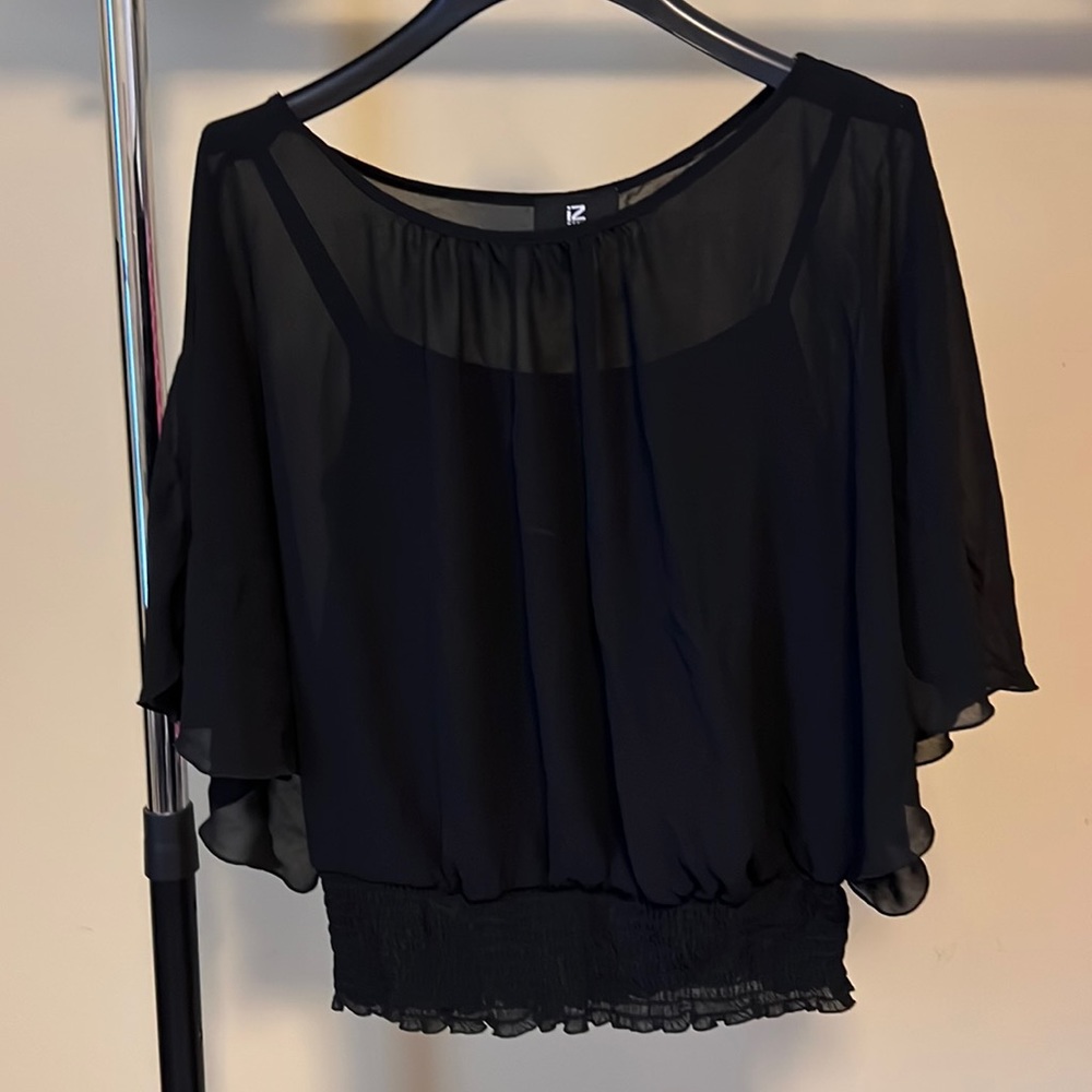 iZ BYer women’s sheer top